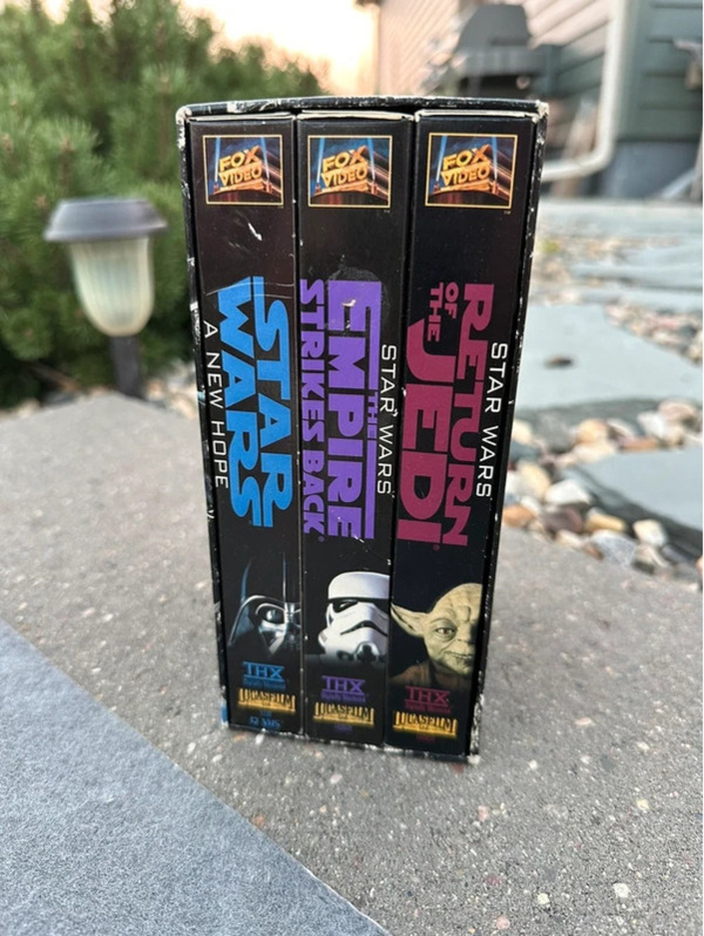 Star Wars Trilogy on VHS!